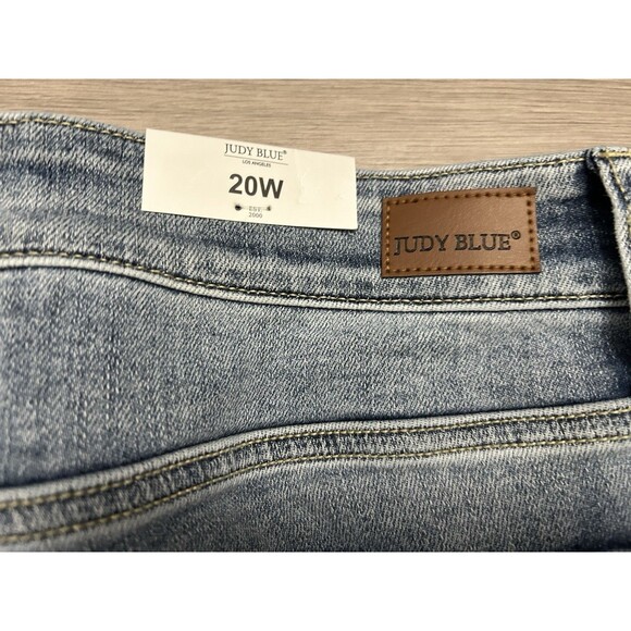 Judy Blue Mid Waist Boot Cut American Honey  Womens Med Blue Jeans 20W NWT new - Picture 8 of 10
